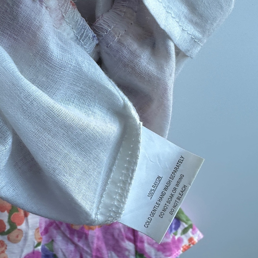 Hello Molly Pink Multi Floral Ruffle Dress - Picture 9 of 12